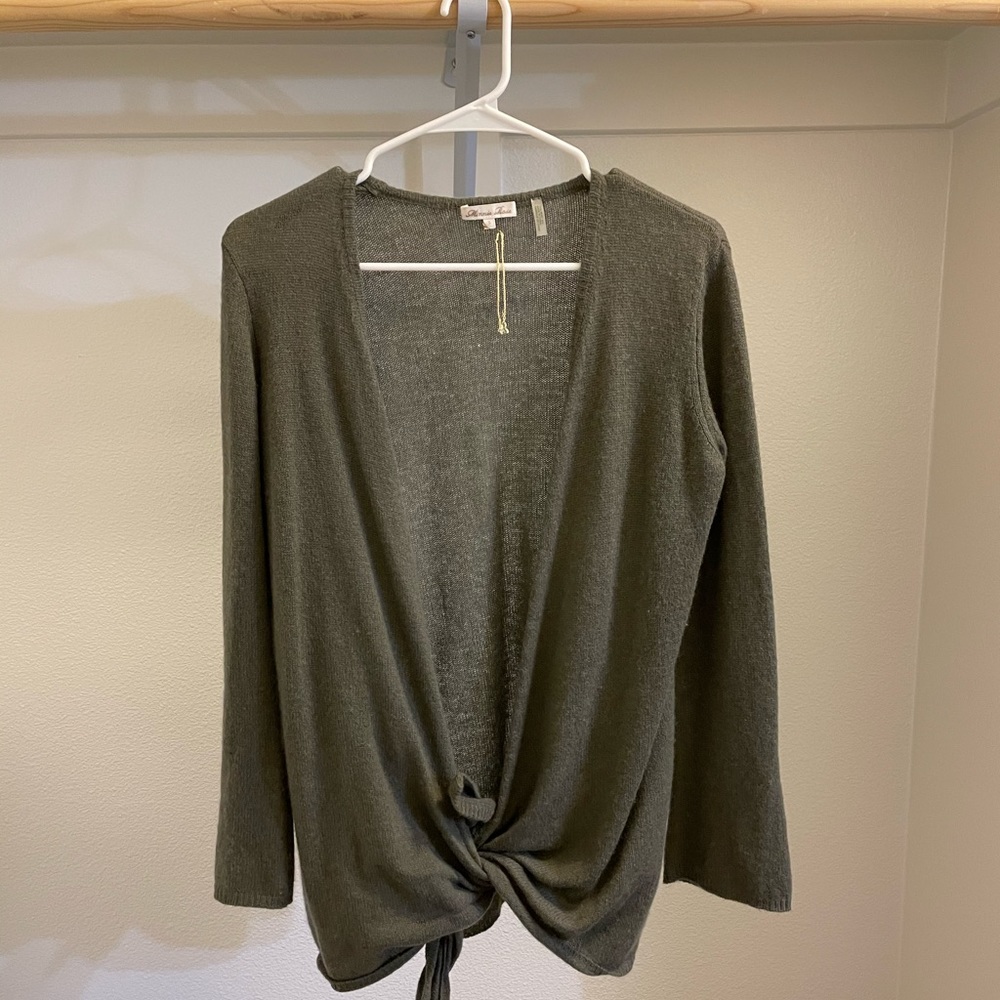 Minnie Rose 100% cashmere cardigan